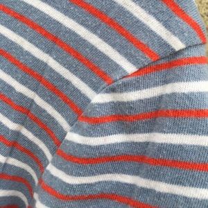 Multi colored cropped tee